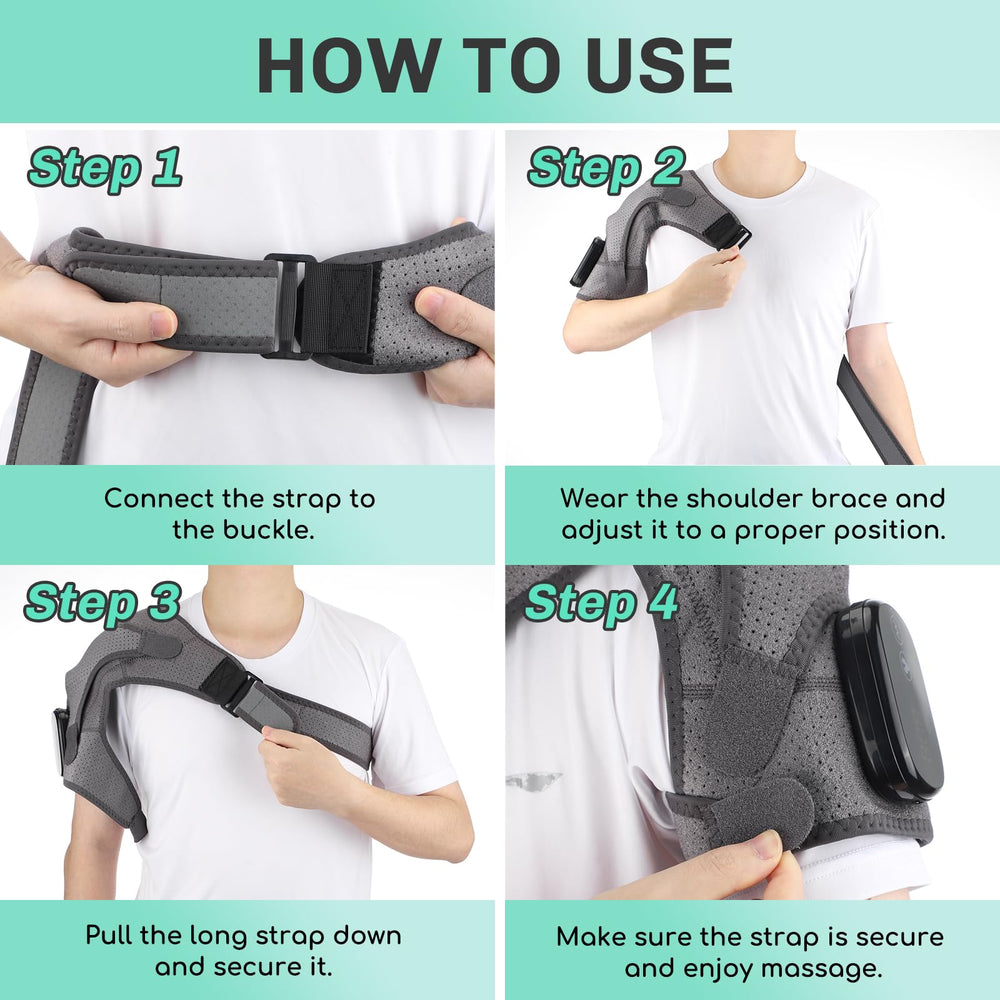 ROHVEMJ battery-powered massage adds gentle vibration after heating