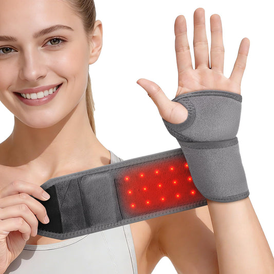 ROHVEMJ carpal tunnel wrist massager with heat for daily typing fatigue relief.