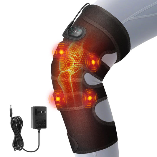 ROHVEMJ knee heating pad shows full coverage for consistent warmth