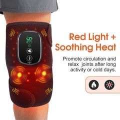ROHVEMJ knee massager offers three temperature settings for customizable warmth