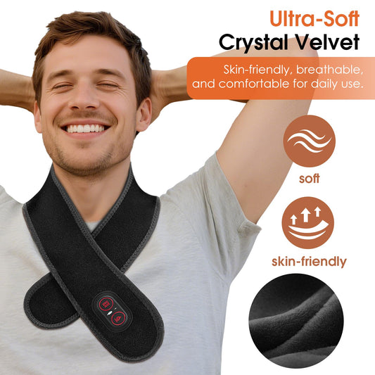 ROHVEMJ wearable neck wrap designed for on-the-go relaxation