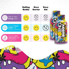 Rolling Buddy candy-necklace flavor shot emphasizes tasty, enjoyable use