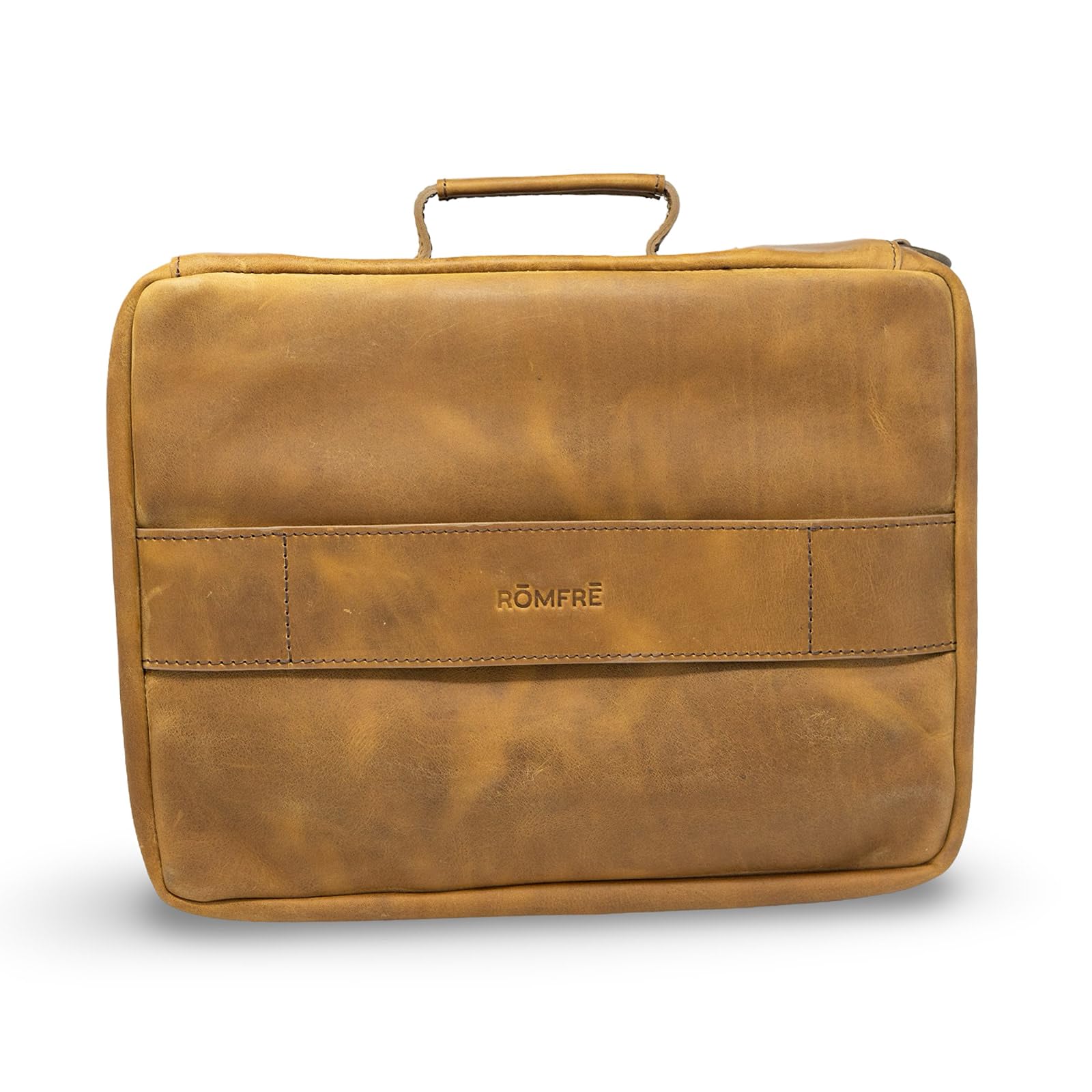 ROMFRE CPAP travel bag mesh compartment keeps small parts secure during transit