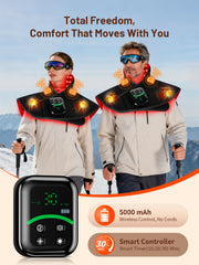 ROMISA 118-led red and infrared therapy pad for deep, comforting heat.