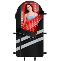ROMISA 2748 LEDs red light mat provides full body coverage for soothing relaxation and recovery