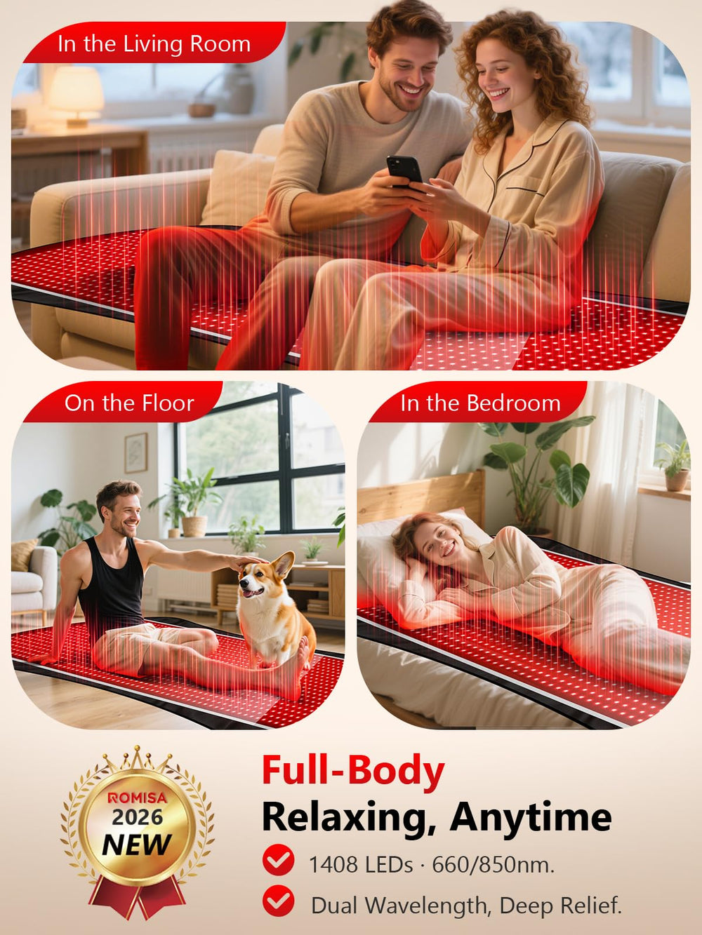 ROMISA compact storage rolls up for easy transport and placement