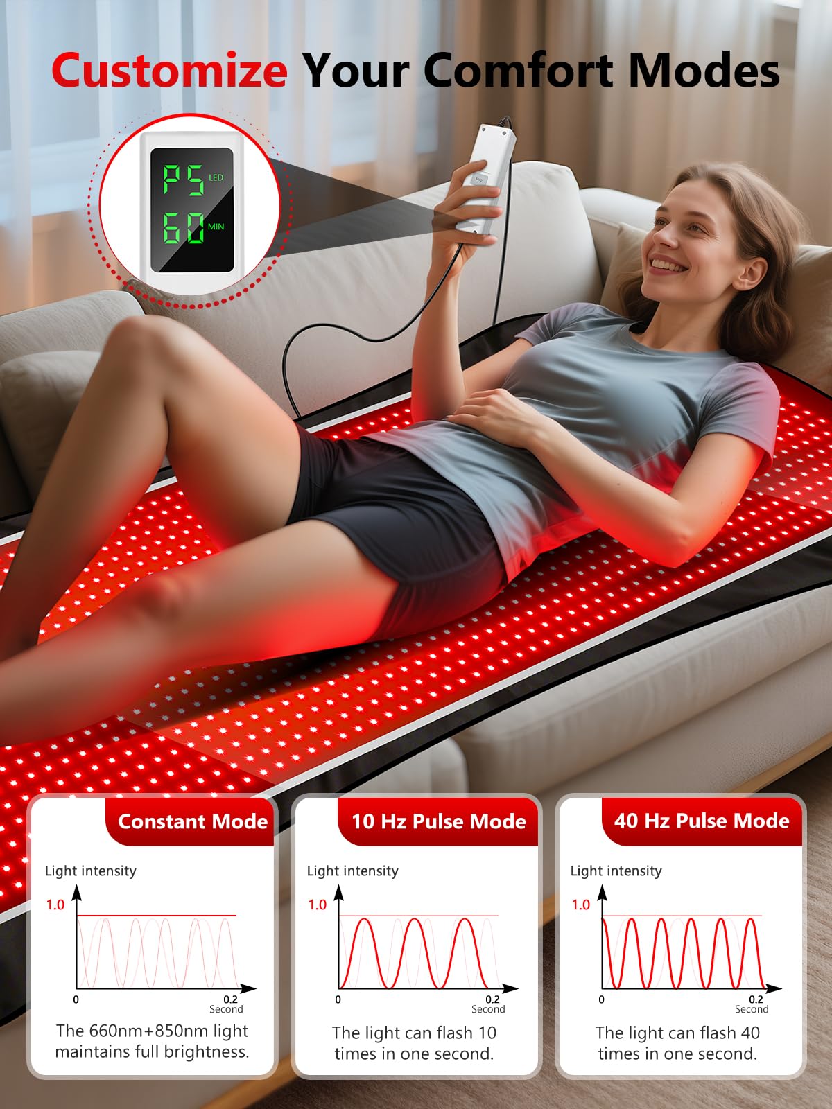 ROMISA easy-clean backing simplifies maintenance after workouts