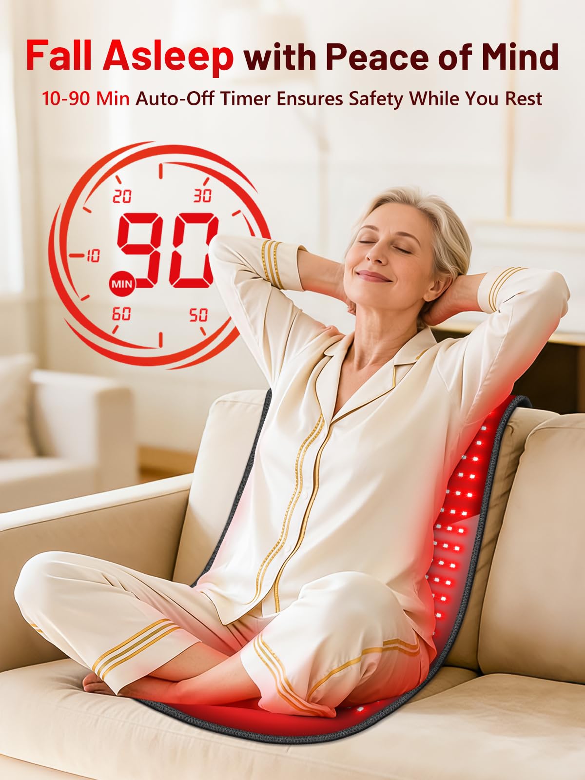 ROMISA five heat levels for personalized comfort