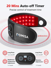 ROMISA velvet-soft fit wrist wrap providing comfortable, adjustable support.