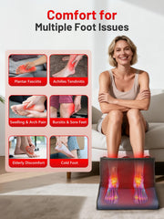 ROMISA red light feet wrap side view highlighting LED array for deep warmth.