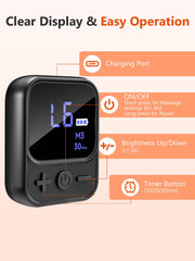 ROMISA travel-ready compact design for on-the-go relaxation