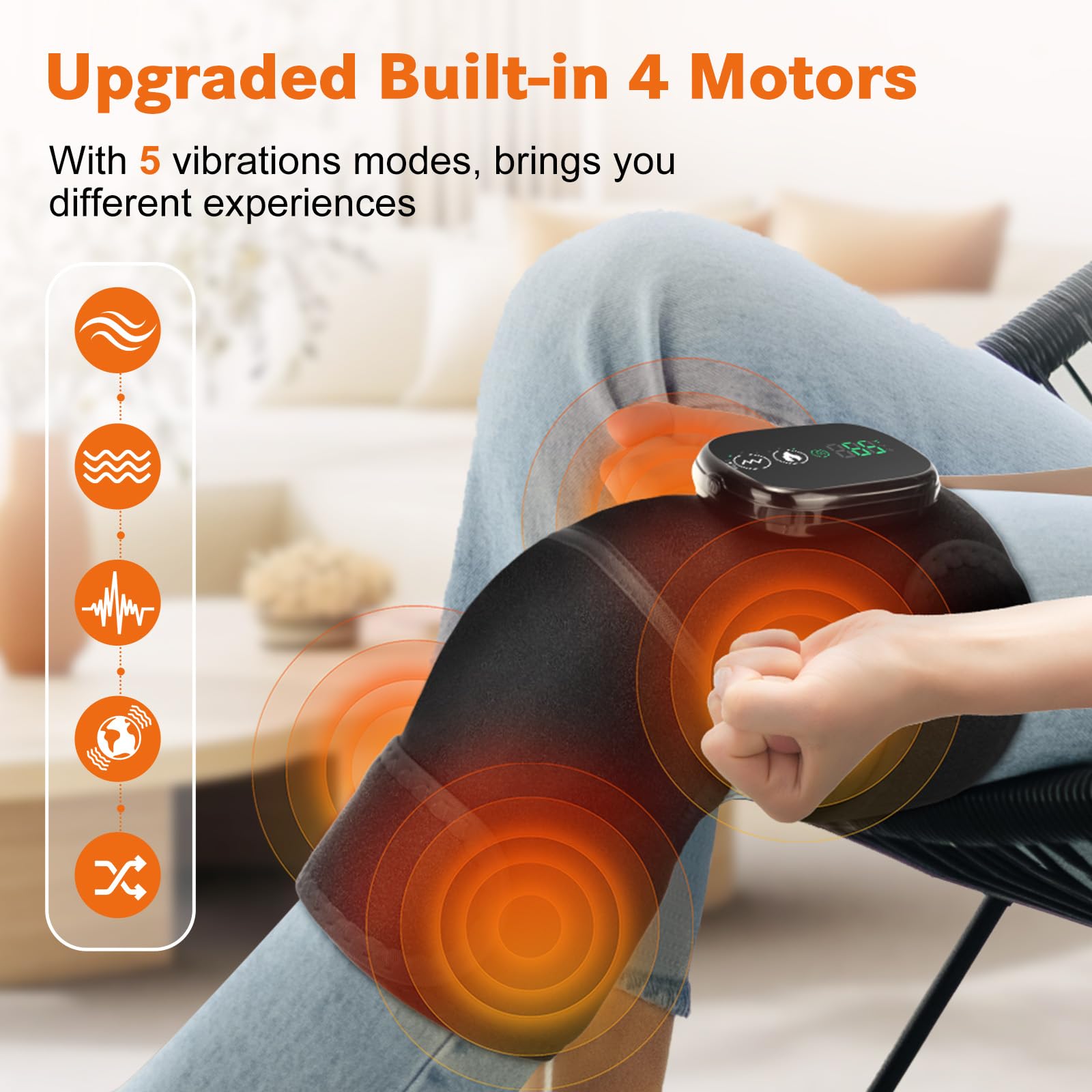 ROMYSE 3-in-1 design for knee, shoulder, or elbow use