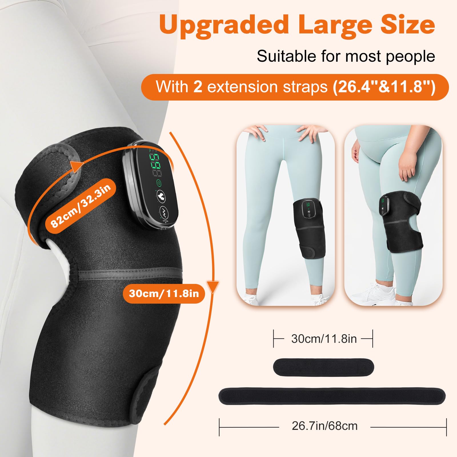 ROMYSE adjustable straps ensure secure fit for all-day comfort