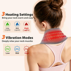 ROMYSE heat level and massage option for customizable comfort.