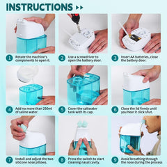 Guidelines emphasize using distilled or filtered water for best results.