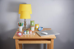 Clean, soot-free burn with sustainable wood wick.