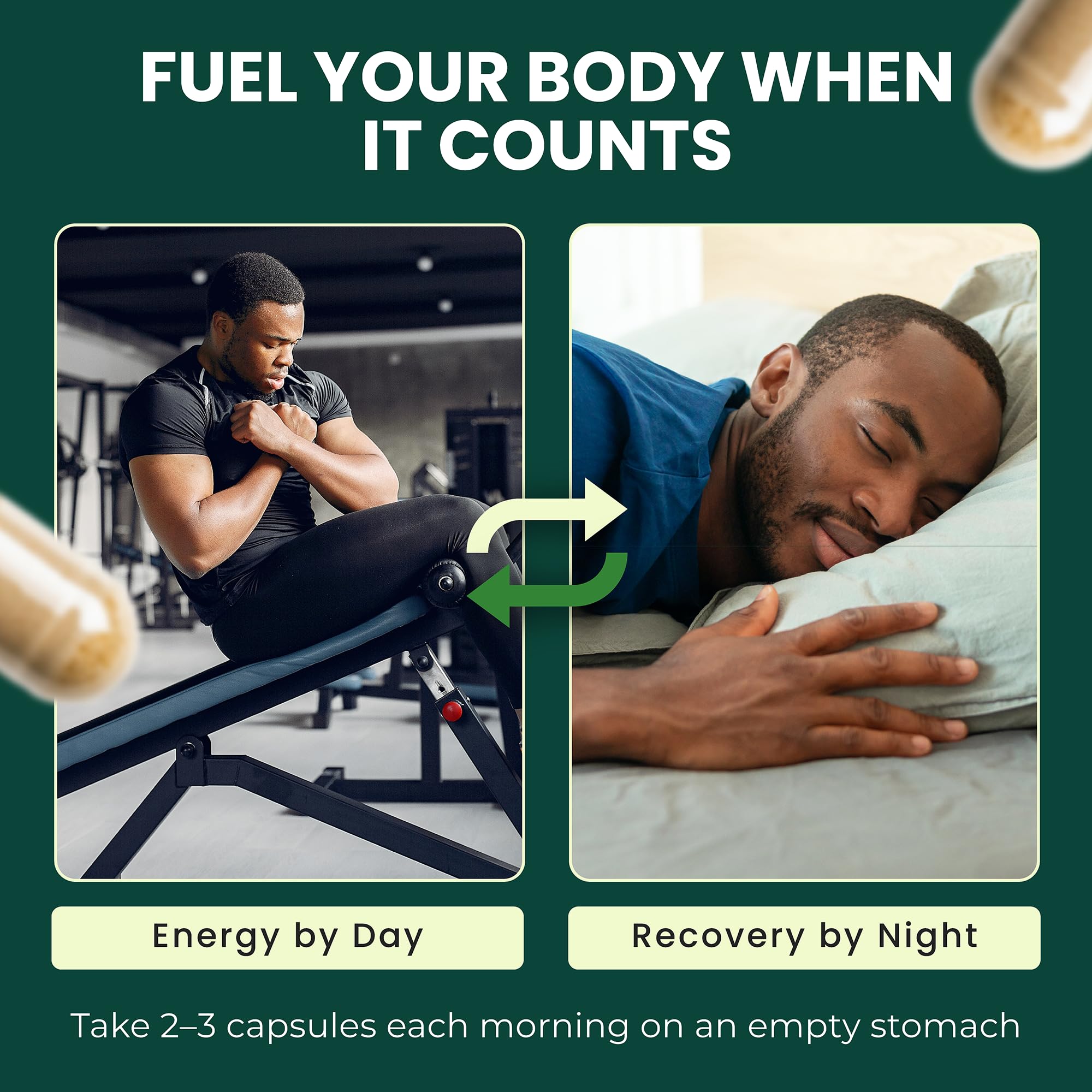 Root Supplements gym-ready lifestyle with testosterone support for workouts.