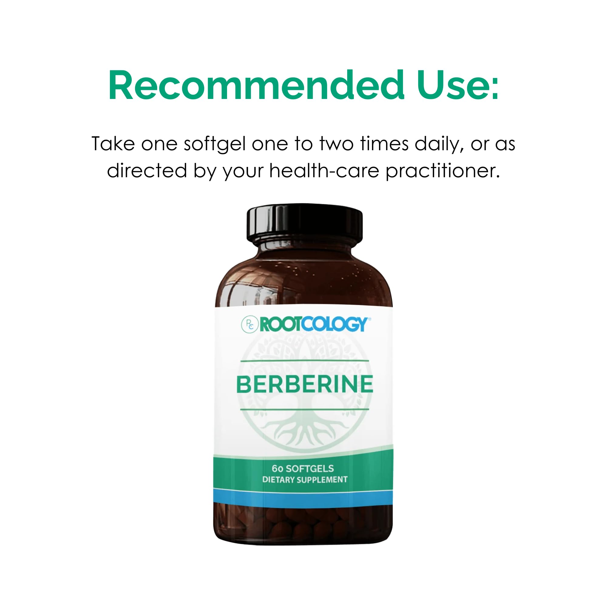 Rootcology Berberine crafted by Dr. Izabella Wentz for thoughtful wellness.