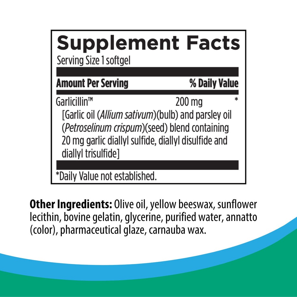 Rootcology enteric-coated garlic oil capsules illustrate odor-control design.