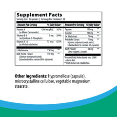 Rootcology Milk Thistle ingredient contributing to liver support.