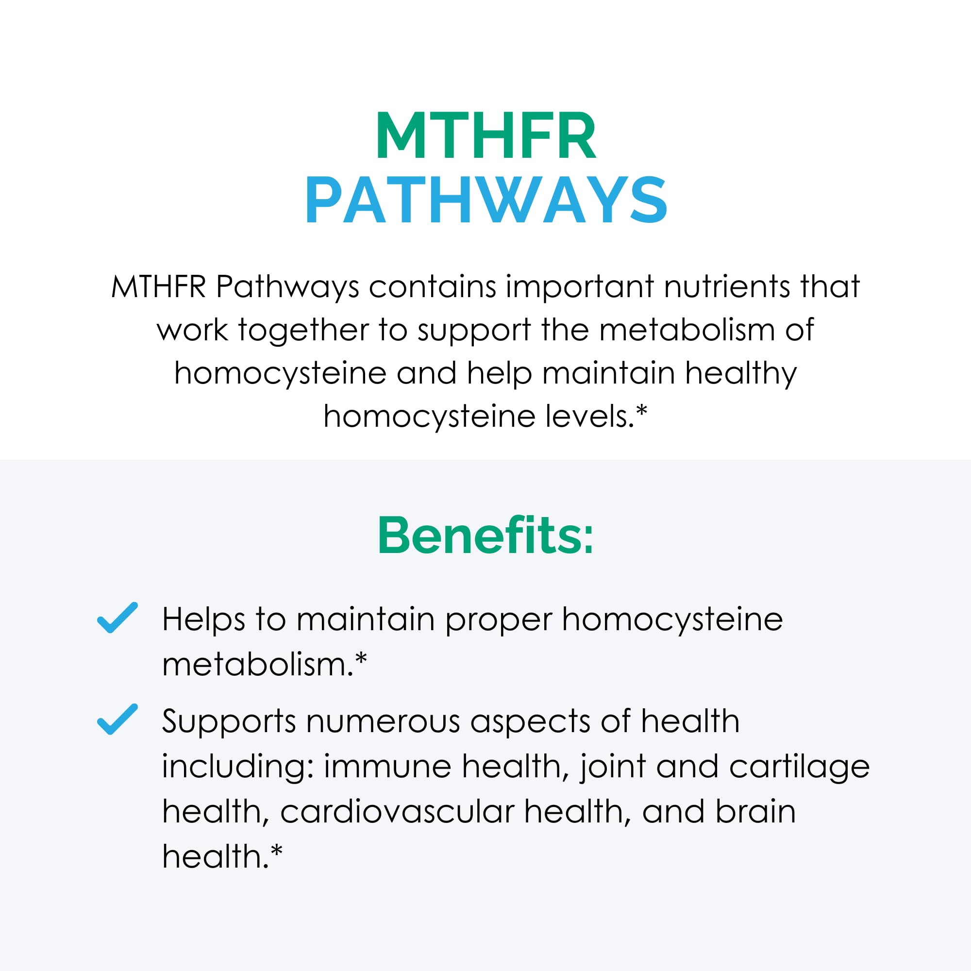 Rootcology MTHFR Pathways packaging inside view shows dosage guidance