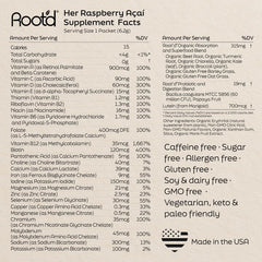 Root'd ISO-certified third-party testing seal on packaging
