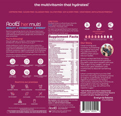 Root'd ready-to-go 30-packets container for on-the-go routines