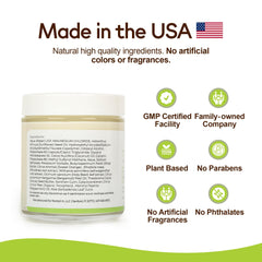 Rooted In non-greasy cream absorbs quickly for daily use.