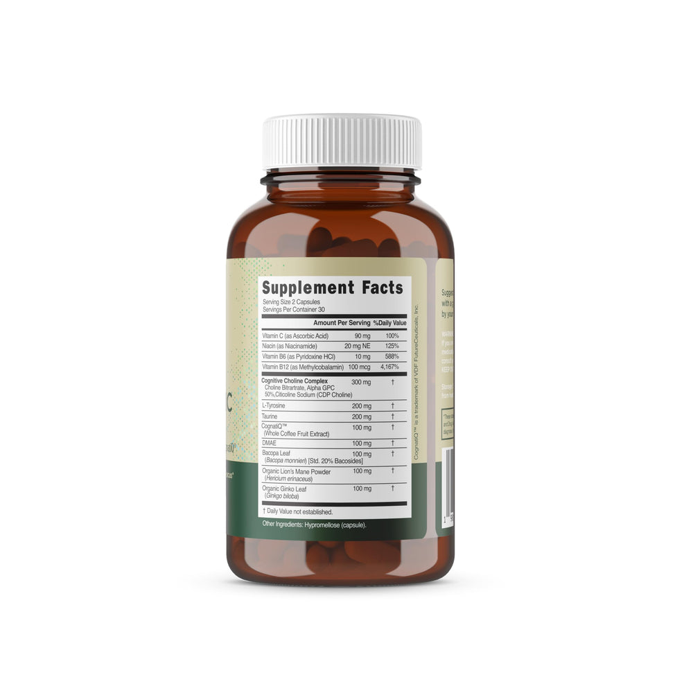 Rootful Mind Alpha Focus packaging box suggests a premium, science-backed brain health supplement.