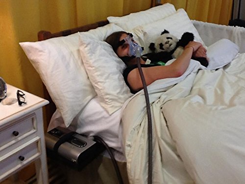 Roscoe CPAP Holder allows quick removal for cleaning