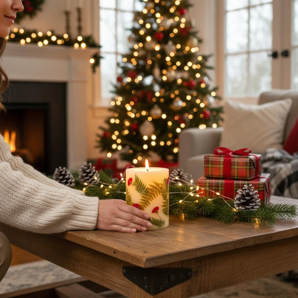 Warm glow filling mid-sized rooms without overpowering scents