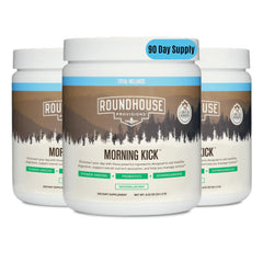 Roundhouse Provision Morning Kick watermelon mint bottle ready for a refreshing daily ritual