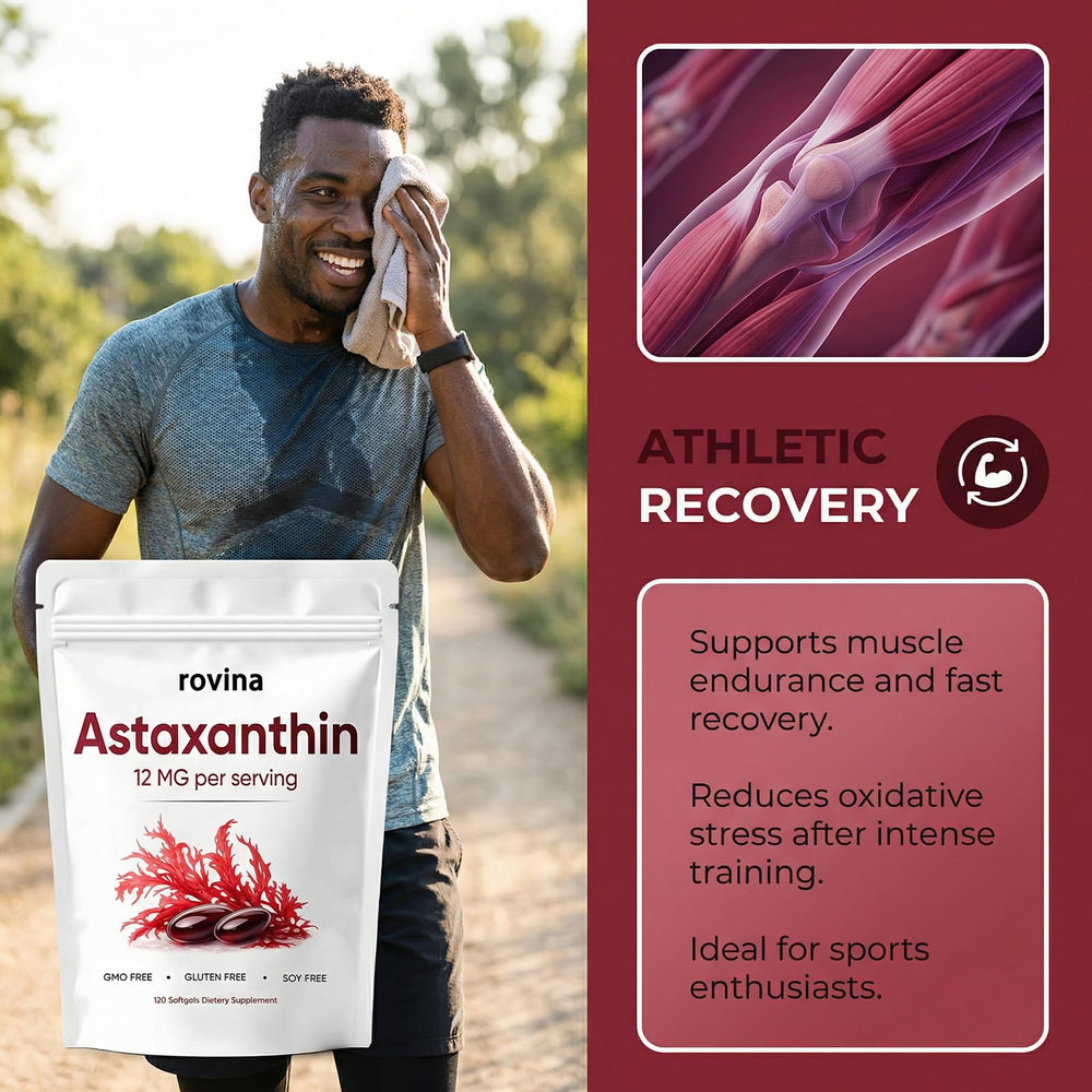 ROVINA Astaxanthin organic olive oil visual emphasizing enhanced absorption