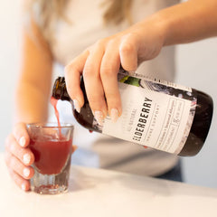 Rowe Casa Organics Elderberry Syrup natural ingredients and no artificial additives.