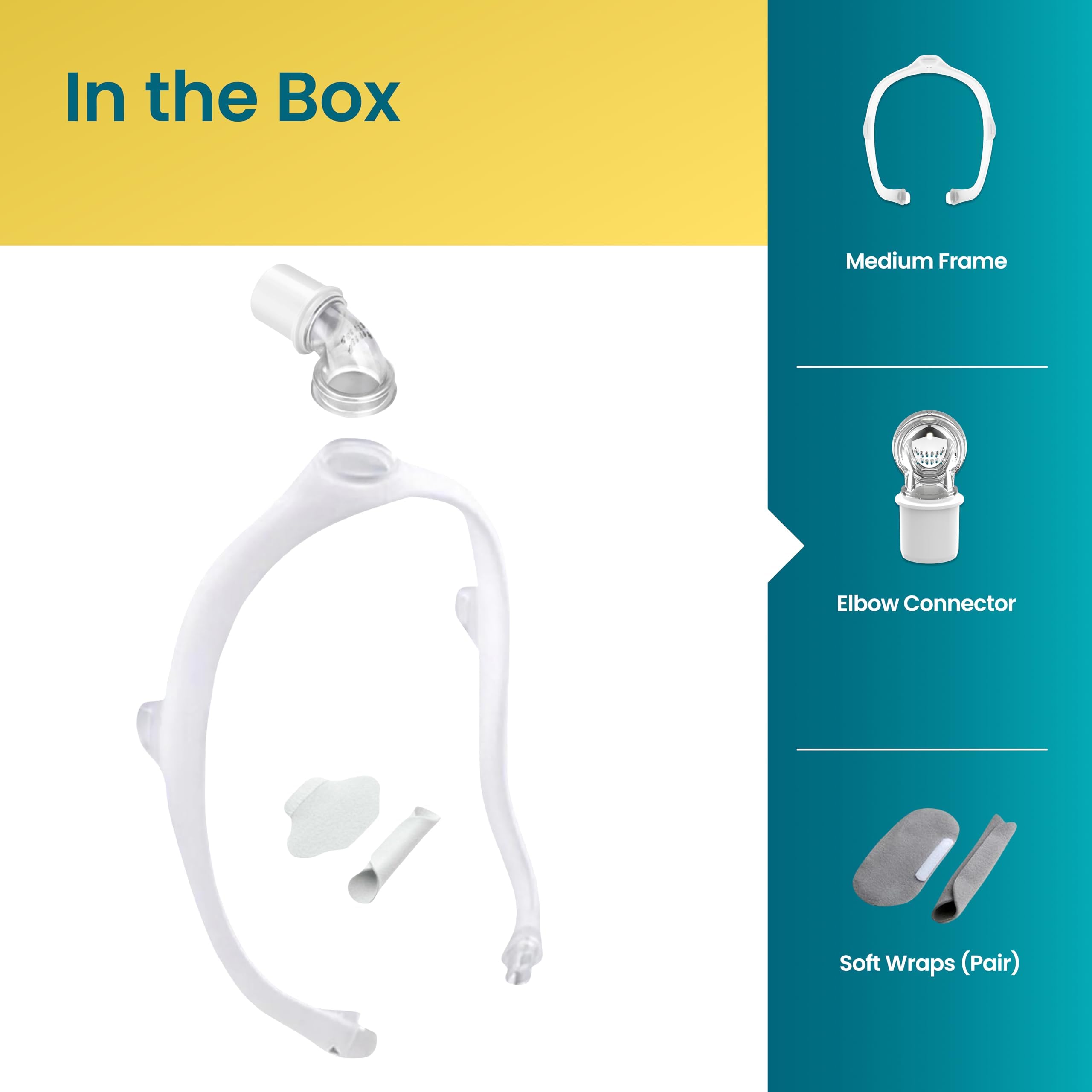 Roya Medical Dream Wear elbow component enabling flexible connection