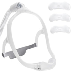 Roya Medical nasal complete set with adjustable head strap for a personalized, quiet fit.