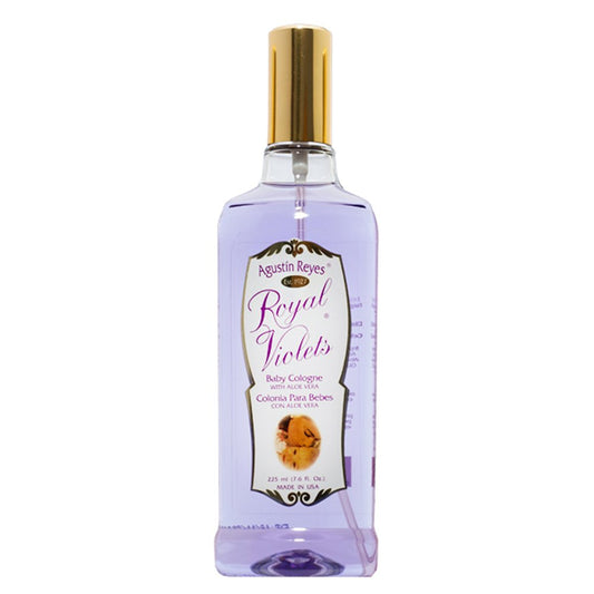 Royal Violets 3-pack box shows packaging for family-friendly fragrance.