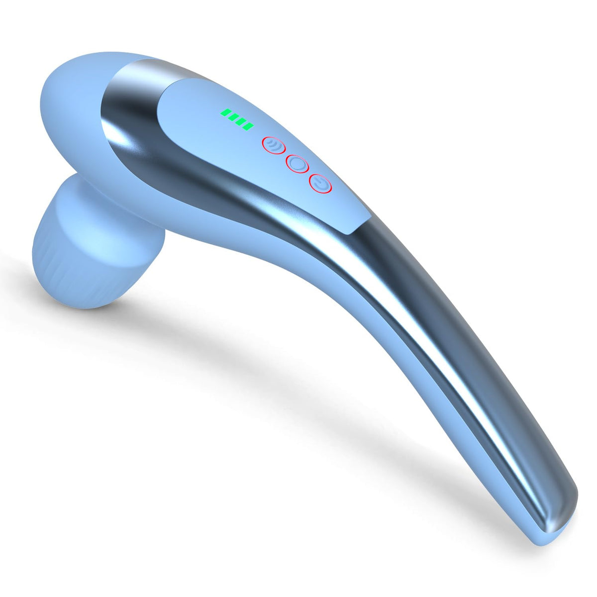 Roysmart vibration massager handheld blue for full-body relief and portability