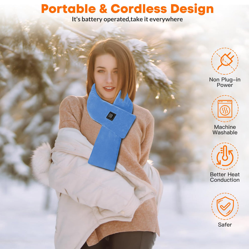 ROZEEYUU 5000mAh power bank powers extended warmth sessions.