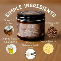 R&R Collective bottle showcases the coffee and vanilla scent.