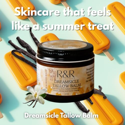 R&R Collective Dreamsicle orange-vanilla aroma close-up highlights creamy texture