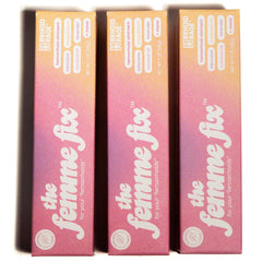 Rrhoid Rage Femme Fix cream tube—targeted relief for sensitive postpartum comfort.