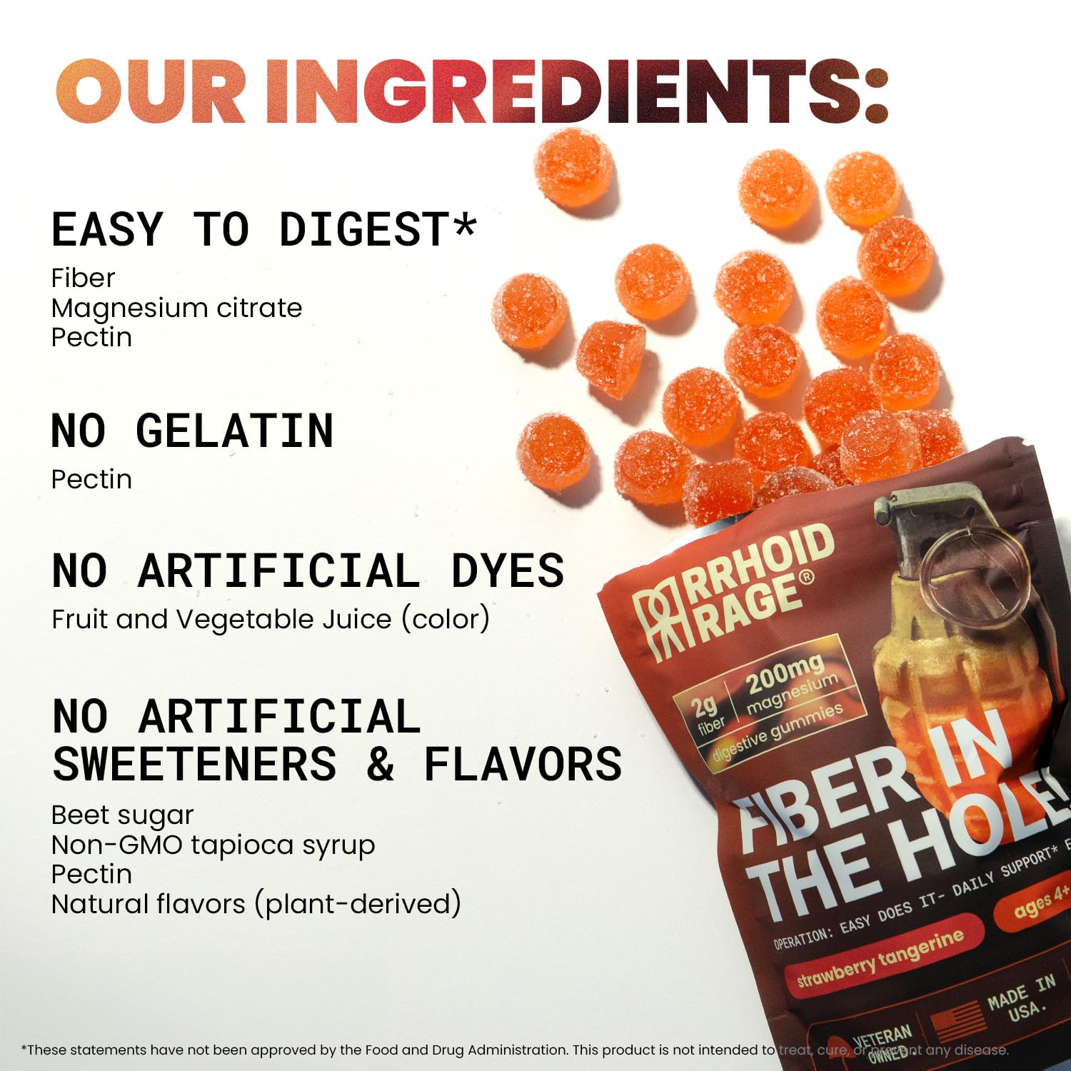 Rrhoid Rage fiber types visual explains prebiotic soluble fiber working with insoluble cellulose.