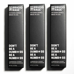 Rrhoid Rage ointment tube delivers quick, targeted relief for flare-ups.
