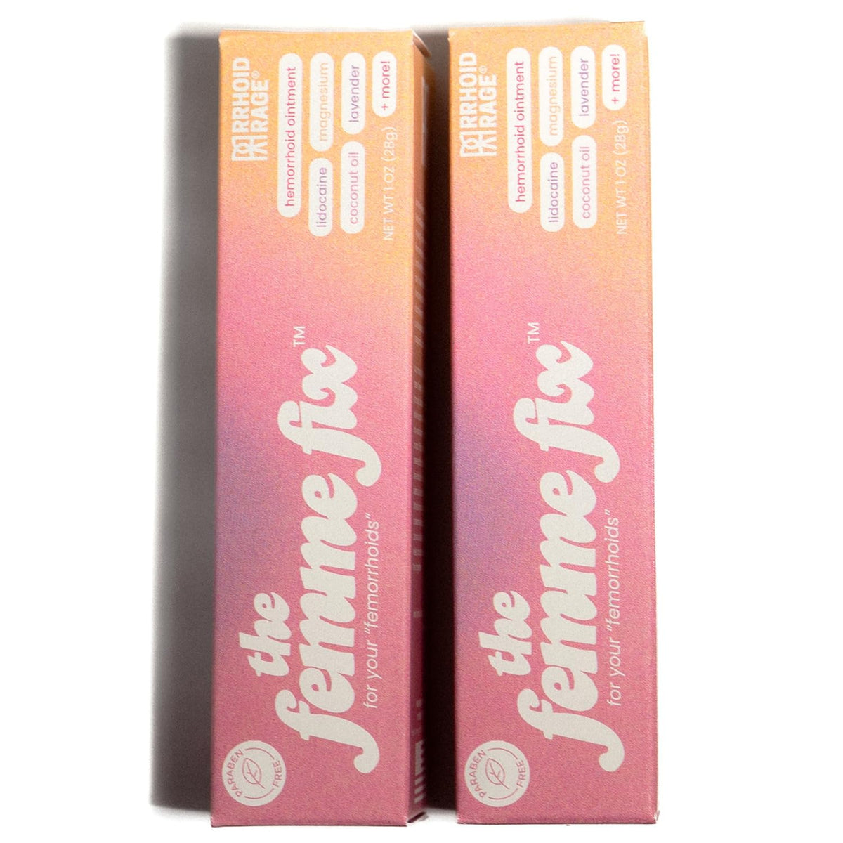 Rrhoid Rage The Femme Fix lidocaine-relief tube for fast postpartum comfort