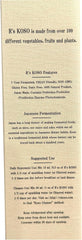 R's KOSO 16oz bottle with clear label for easy daily routine