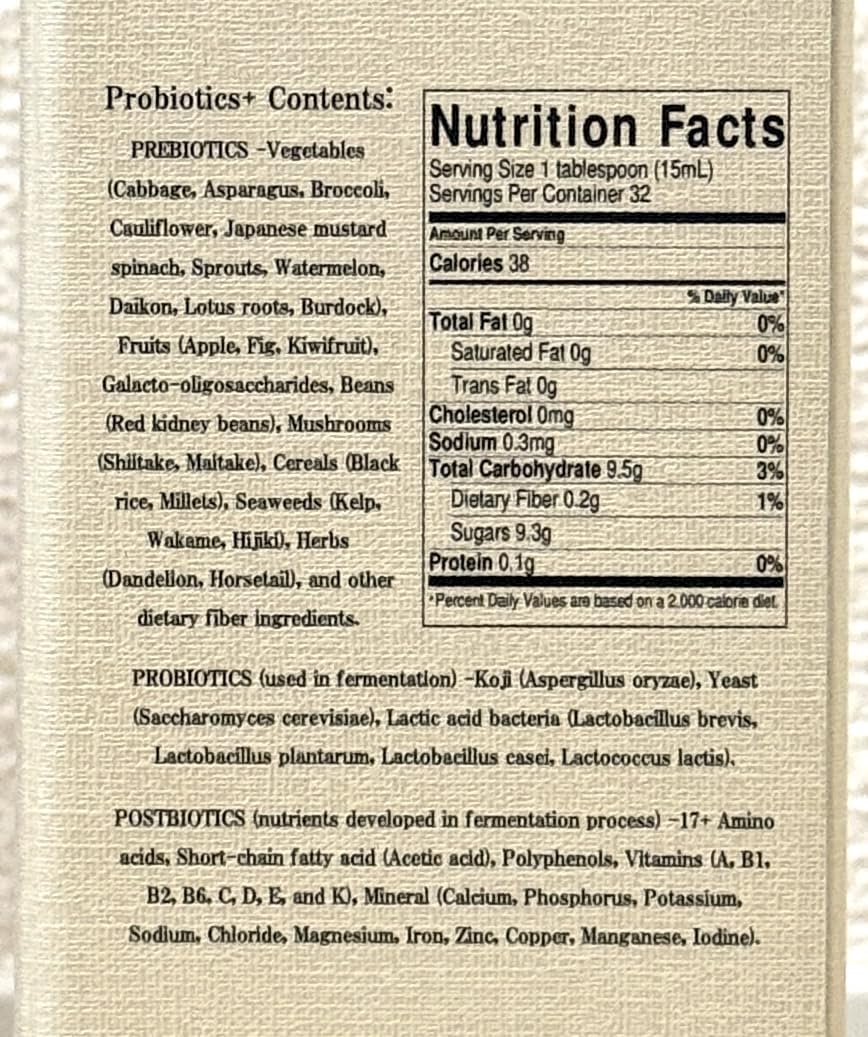 R's KOSO over 100 ingredients blend, nutrient-dense mix for everyday vigor