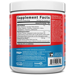 AminoLean ICEE scoop prepared for a quick pre-workout serving