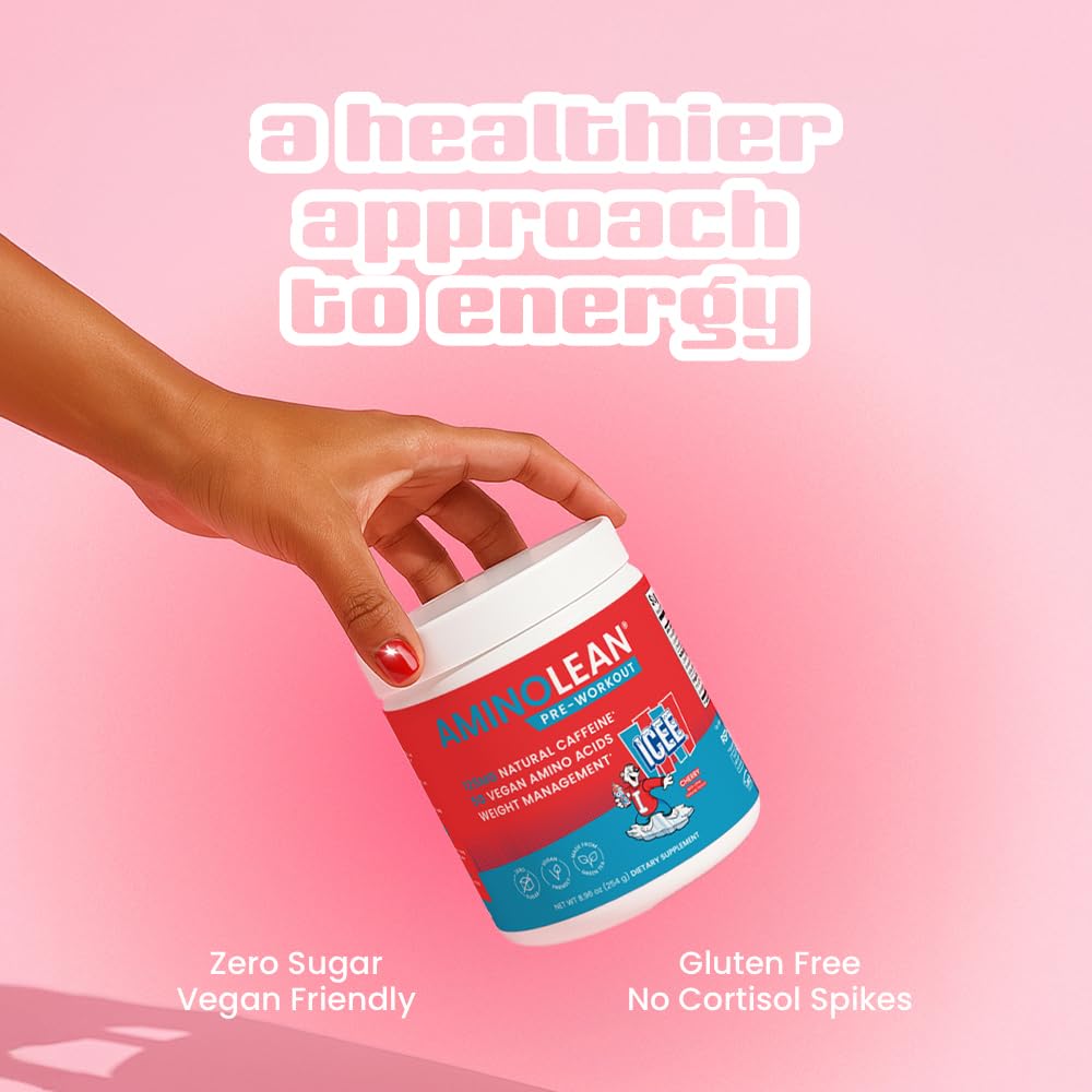 Gym scene with AminoLean ICEE ready to power workouts and focus