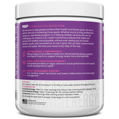 RSP NUTRITION AminoLean vegan-ingredients-icons indicates plant-based amino profile
